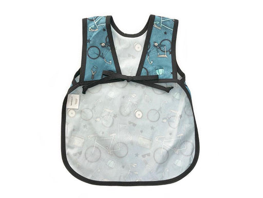 Bapron Baby Bib Bicycles in Blue BAPR016
